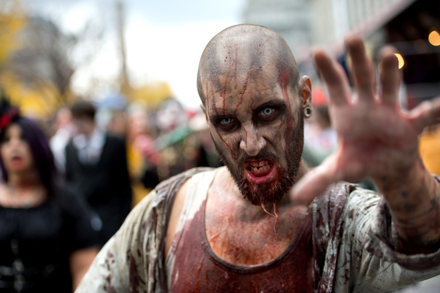La marches des Zombies | Festival SPASM - 2012 | Montreal - Canada